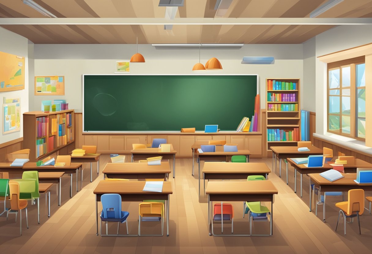 Sample Lesson Plans: A Quick Guide to Structured Teaching Sample Lesson Plans,teach LearningMole A classroom with various learning materials and tools for different educational stages