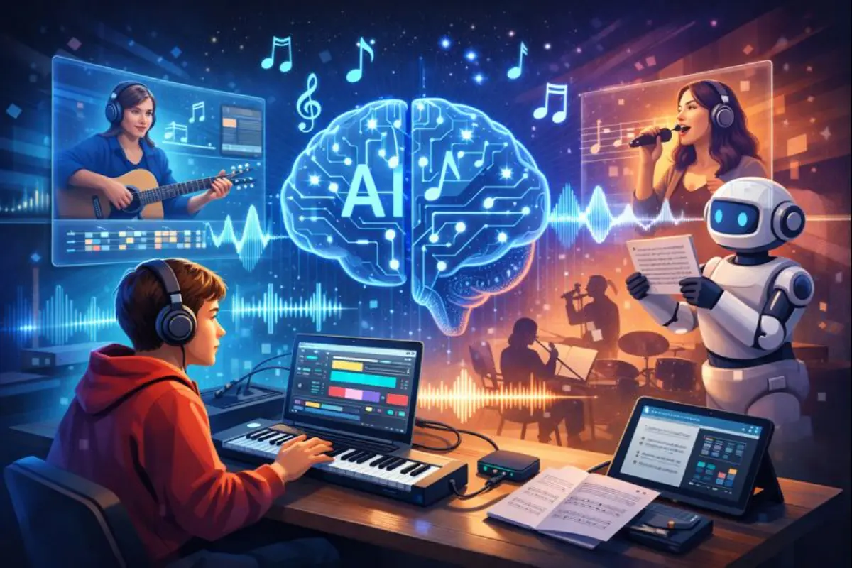 Music Education with AI Tools: Enhancing Learning through Technology