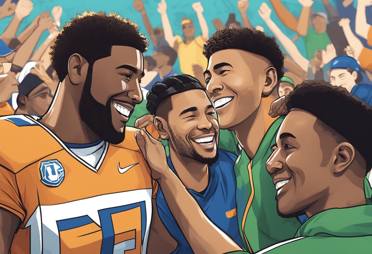 Sportsmanship Quotes: Inspiring Fair Play and Respect in Sport Sportsmanship Quotes,sports LearningMole A group of diverse athletes shaking hands and smiling after a game, displaying sportsmanship