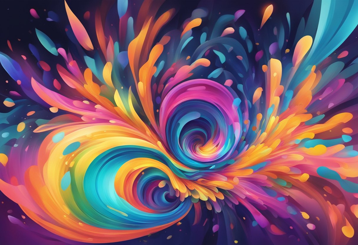 Inspirational Message: Daily Quotes to Uplift Your Spirits inspirational message,challenge,child,message,work LearningMole A colorful explosion of swirling shapes and vibrant patterns emanating from a glowing light source, evoking a sense of boundless creativity and imagination