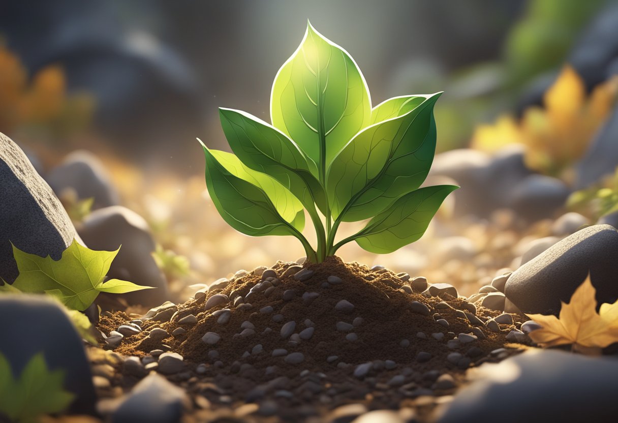 Quotes About Life for Kids: Inspiring Sayings to Guide Young Minds Quotes About Life,children LearningMole A small seedling pushing through heavy soil towards the sunlight, surrounded by fallen leaves and rocks