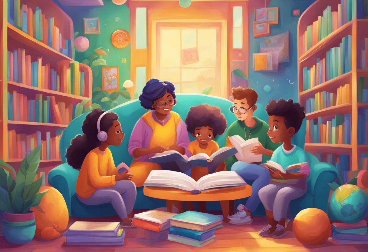 Quotes About Life for Kids: Inspiring Sayings to Guide Young Minds Quotes About Life,children LearningMole Colorful animated characters sharing wisdom in a vibrant, whimsical setting, surrounded by books and playful elements