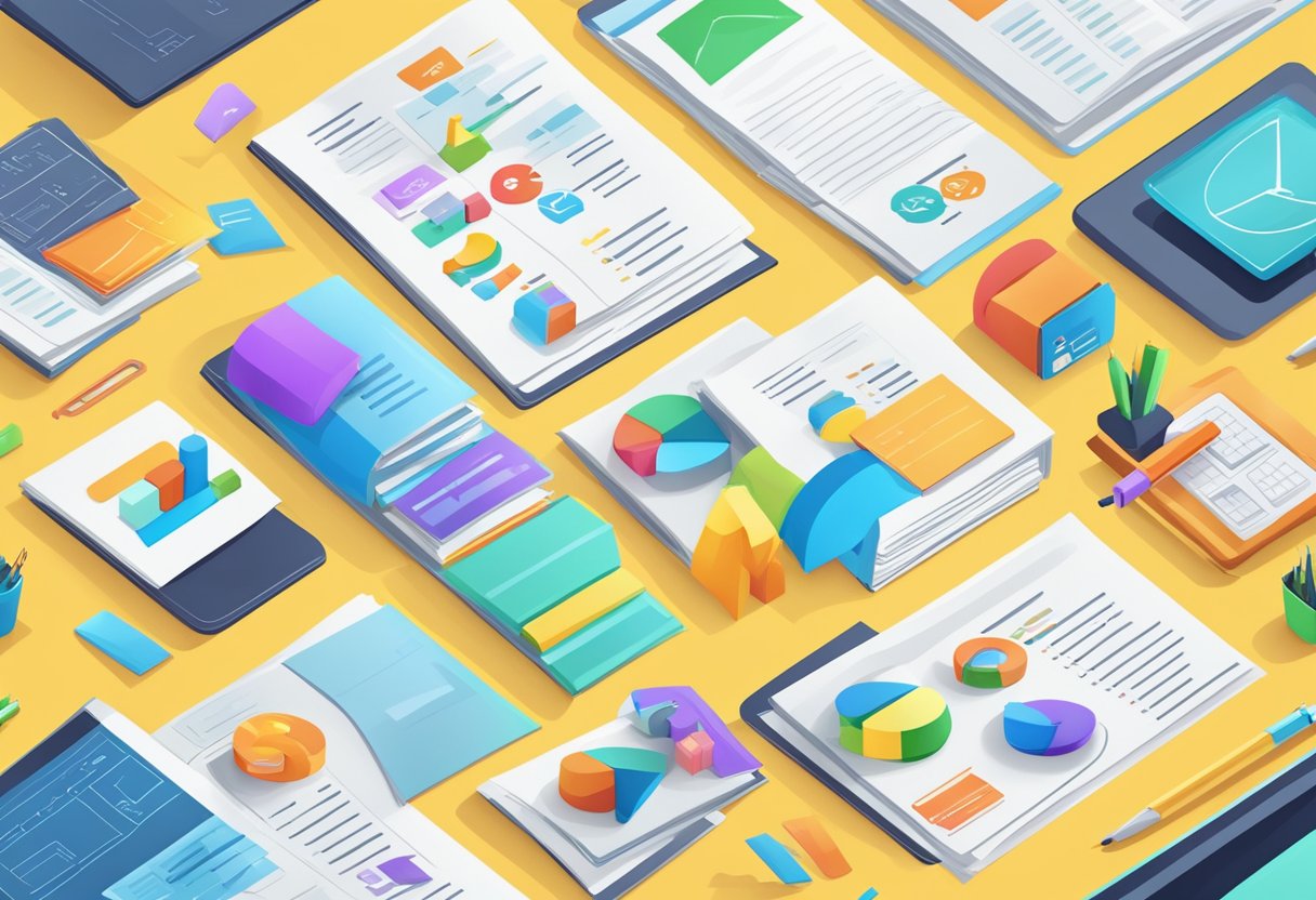 School Newsletter Templates: Crafting Engaging Updates for Parents and Students school newsletter,template LearningMole A stack of colorful newsletter templates with "Frequently Asked Questions School" header surrounded by various school-related icons and graphics