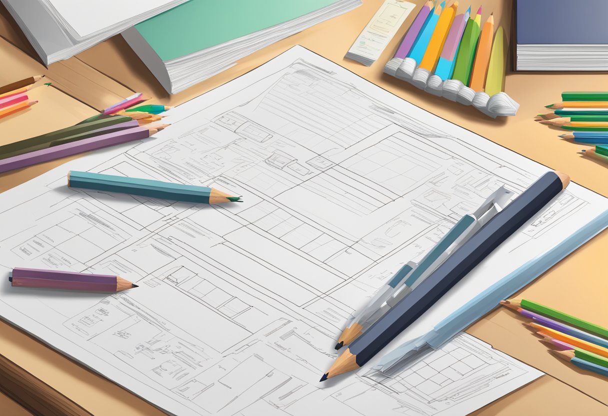 Basic Vocabulary Sheets: Your Guide to Essential Words Basic Vocabulary Sheets,learning LearningMole A table with various vocabulary worksheets spread out, pencils scattered, and a stack of completed sheets in the corner