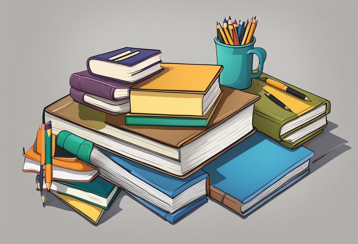 Teacher Subscription Keywords: Optimising Your Educational Content for Discovery teacher subscription,education LearningMole Teacher Subscription Keywords: A stack of books with a chalkboard in the background, surrounded by various school supplies and a desk organizer