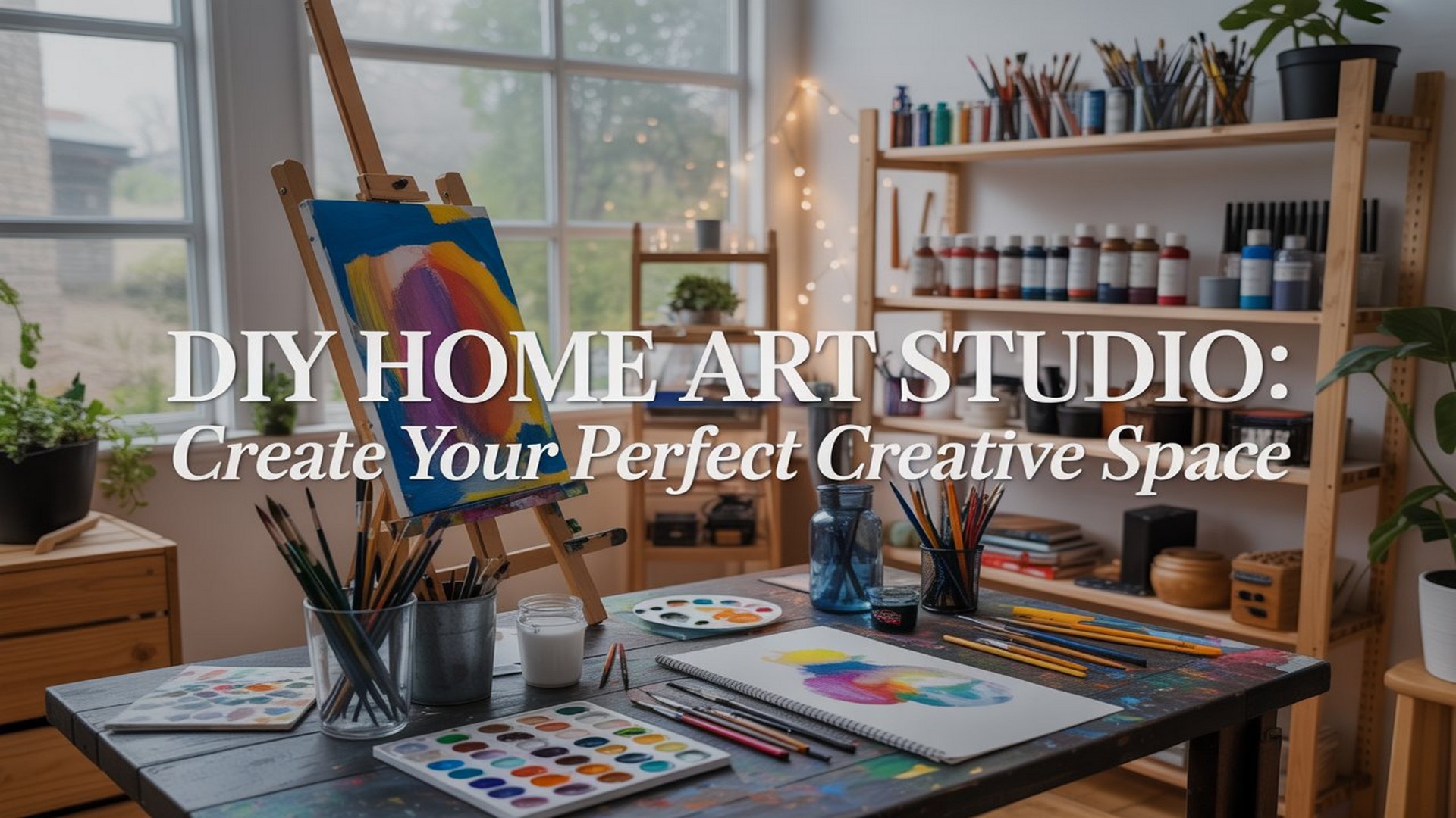 DIY Home Art Studio: Create Your Perfect Creative Space