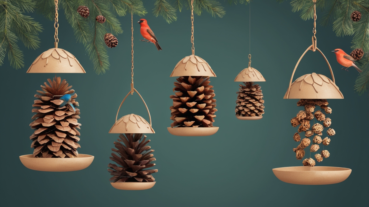 Pinecone Bird Feeders: Crafting Cool Sustainable Sanctuaries
