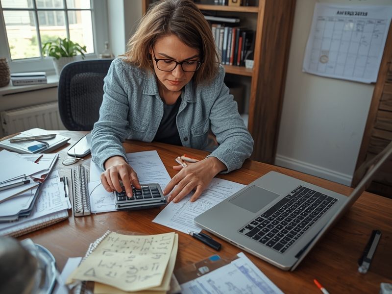 The Gig Economy Explained: A Complete Guide for UK Workers and Businesses Gig Economy LearningMole Freelancer managing tax obligations and finances in gig economy work