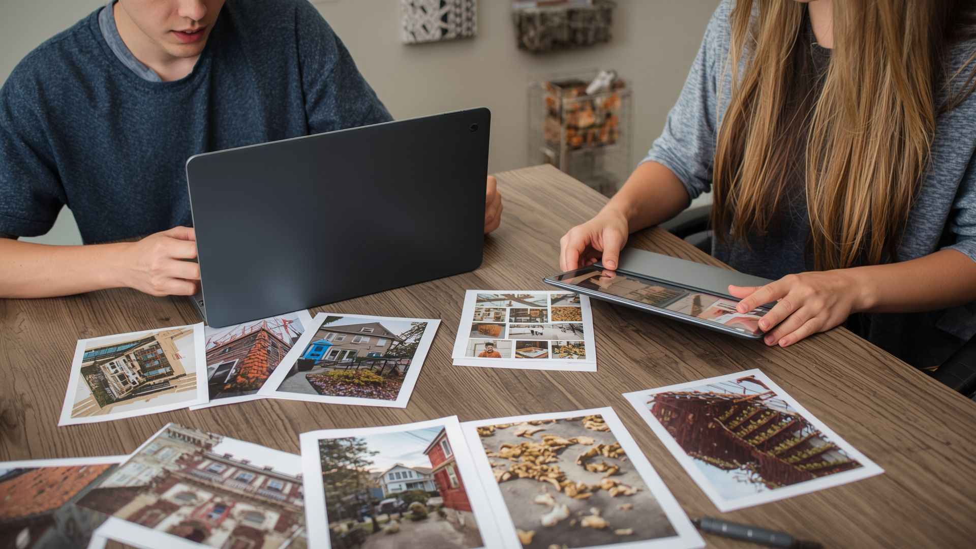 Art Projects for Parent-Child Bonding: 15 Creative Activities That Build Lasting Connections Art Projects LearningMole Teen and parent collaborating on photography art projects reviewing images for mixed-media creation