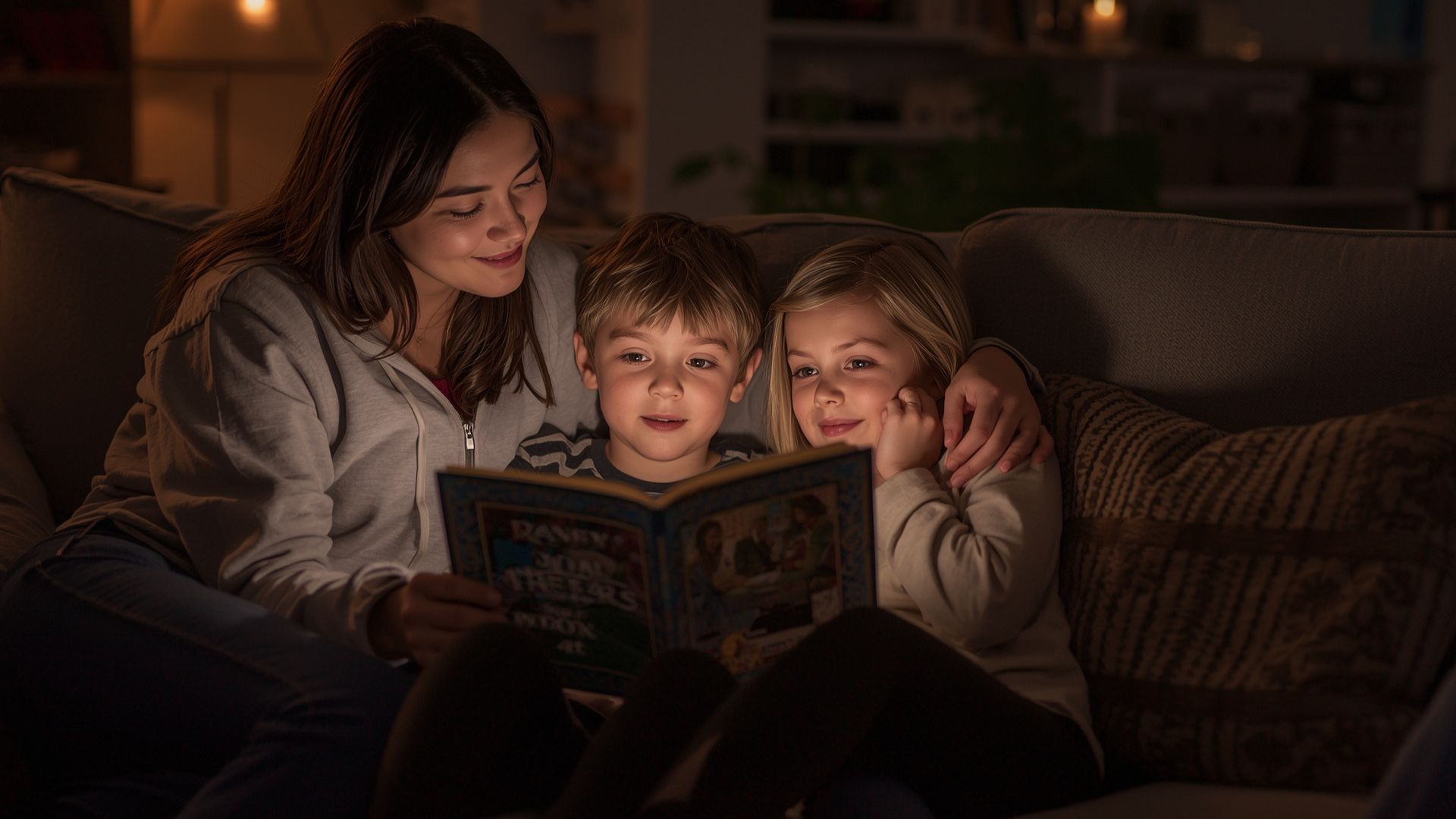 Talking to Children About Financial Inequality: A Practical Guide for Parents and Educators Financial Inequality LearningMole Family reading together to build empathy and understanding about financial inequality issues