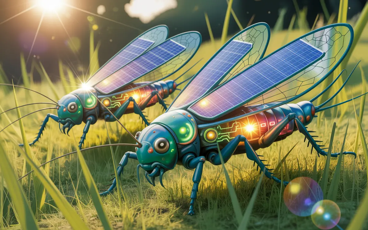Solar-Powered Crickets: Harnessing Renewable Energy for Nature-Inspired Sound Devices