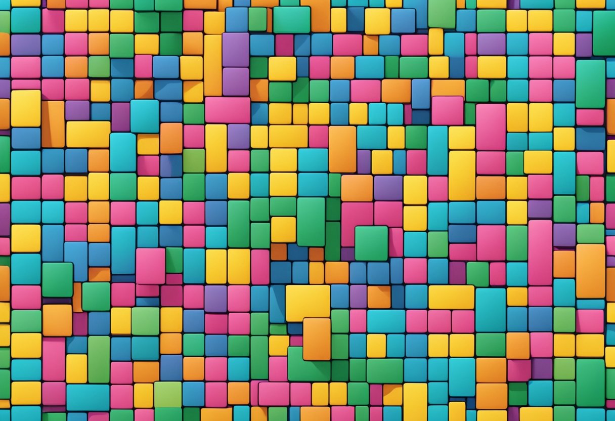 Language Games Primary: Enhancing Early Education through Playful Learning language games,language LearningMole Language Games Primary: A group of colorful blocks arranged in a pattern, representing the fundamentals of language games