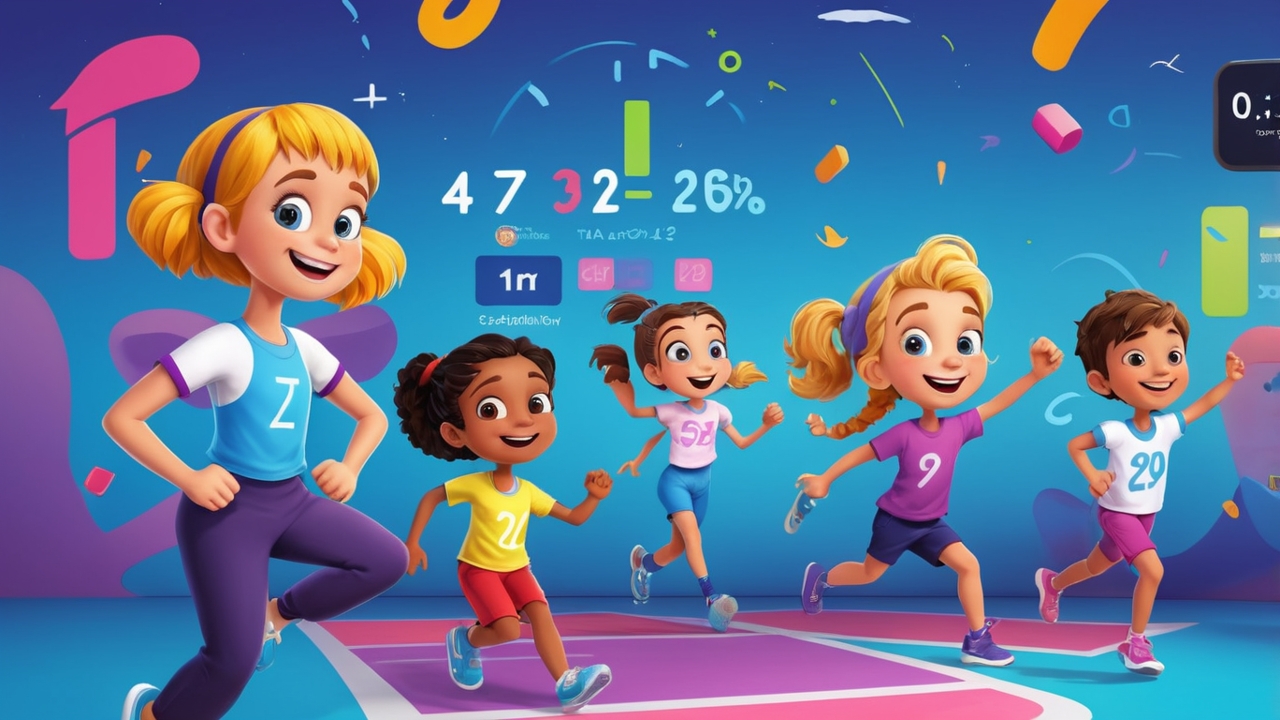 Math Games for Kids: The Terrific Times Tables Aerobics Times Tables Aerobics, Times Tables LearningMole Times Tables Aerobics