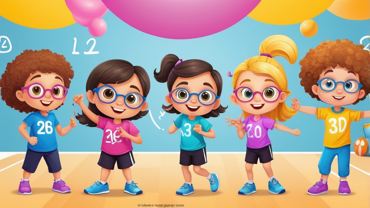 Math Games for Kids: The Terrific Times Tables Aerobics Times Tables Aerobics, Times Tables LearningMole Times Tables Aerobics