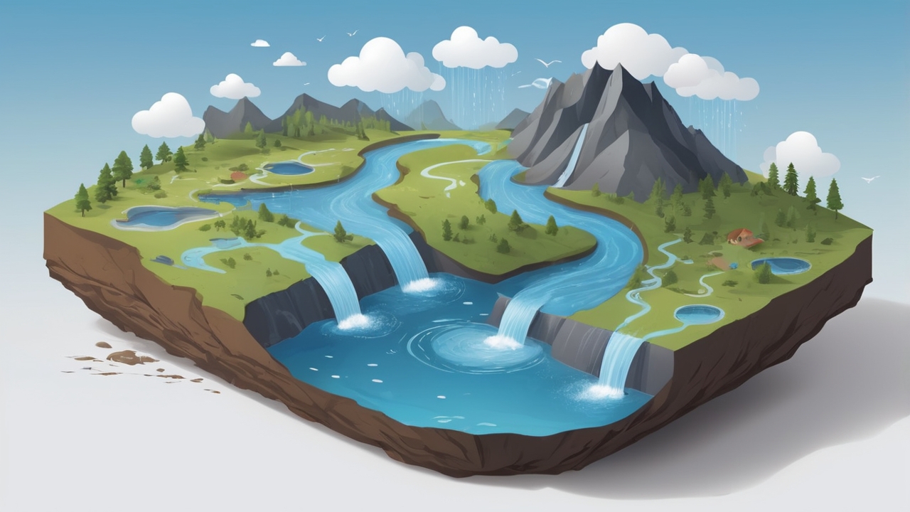 The 4 Processes of the Water Cycle and Some Cool Facts the water cycle LearningMole the Water Cycle