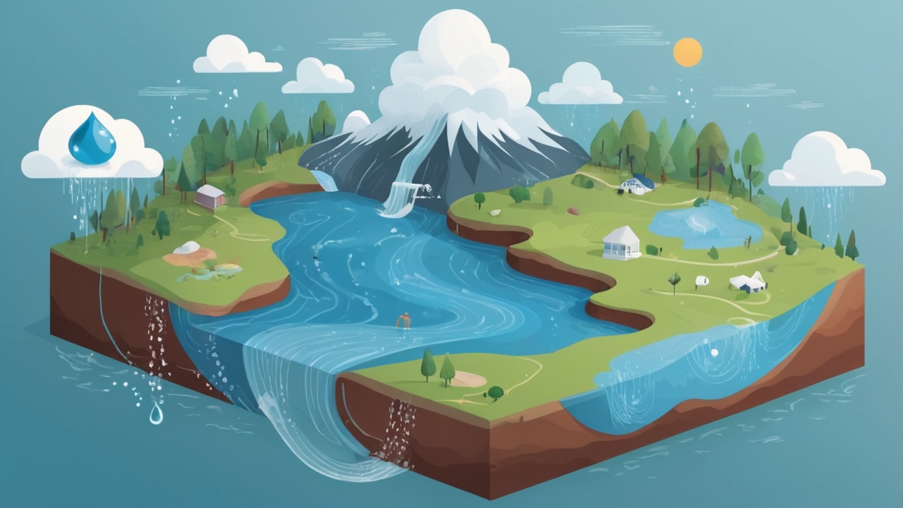 The 4 Processes of the Water Cycle and Some Cool Facts the water cycle LearningMole the Water Cycle