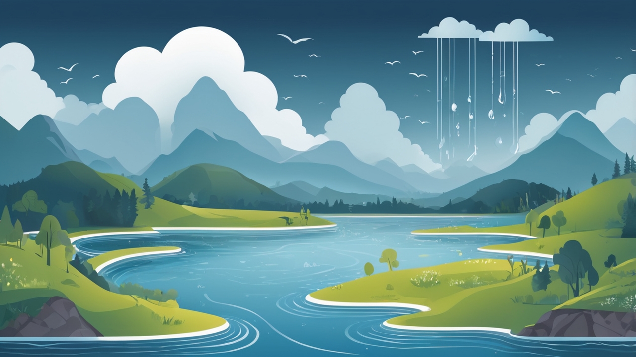 The 4 Processes of the Water Cycle and Some Cool Facts the water cycle LearningMole the Water Cycle