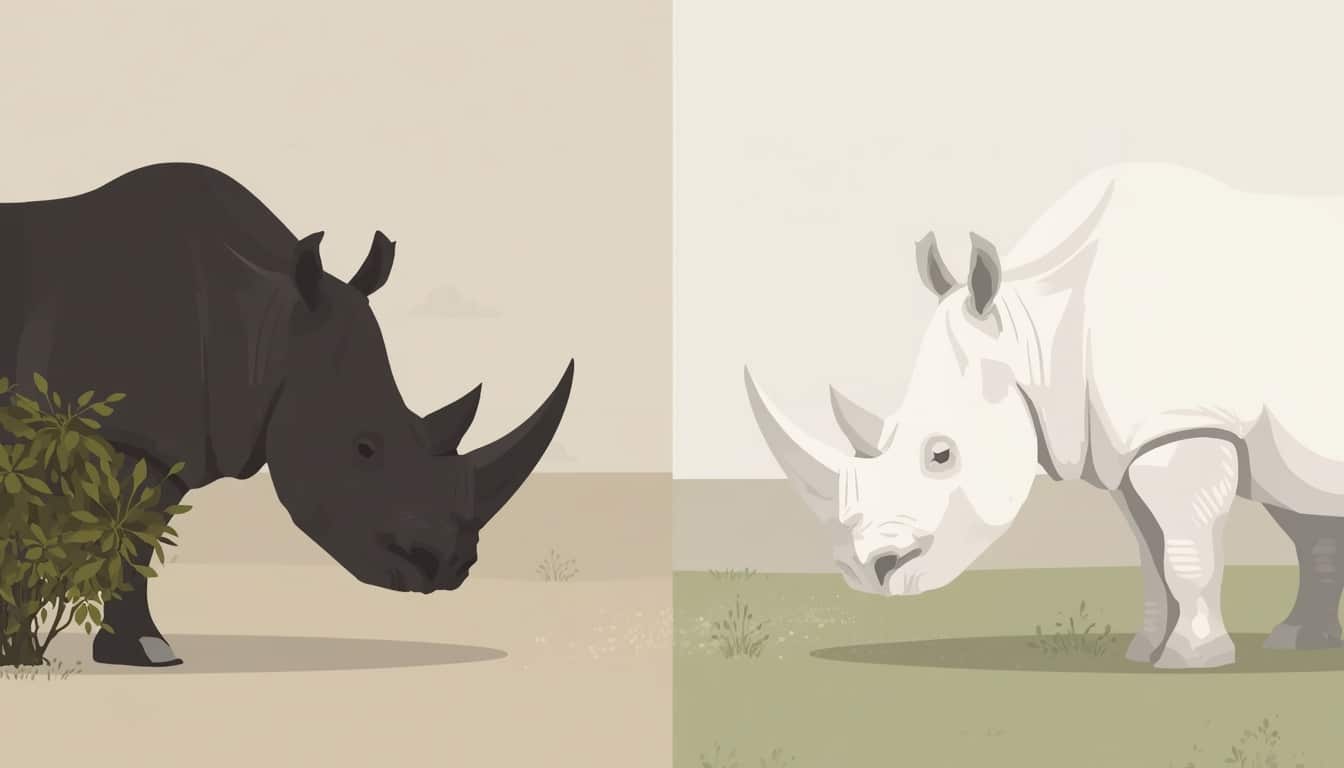 The Life and Extinction of the Western Black Rhinoceros western black rhino,extinct LearningMole western black rhino